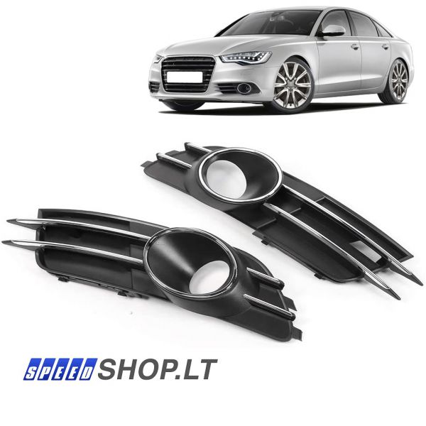 AUDI A6 C7 bamperio grotelės